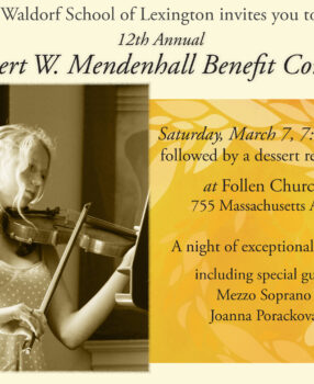 Mendenhall Benefit Concert 2015